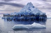 Induced Hypothermia for Cardiac Arrest - aacn.org Hypothermia for Cardiac Arrest ... is that their brains have been damaged by global cerebral ... Cerebral Edema