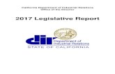 2017 legislative digest - dir.ca. · PDF fileThis Legislative Digest describes bills that were ... in which case they took effect ... determine and certify compliance with the applicable