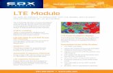 LTE Module - EDXedx.com/wp-content/uploads/2016/03/LTE-Module.pdf• Inter-eNodeB and Inter-RAT handoff ... LTE Module An Add-on ModuLE To SignALPro® for hTE dESign, dEPLoyMEnT And