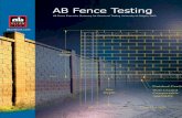Allan Block Fence Testing for Stability and · PDF fileFacilities and Test Apparatus 4 ... for a City of Calgary project. An additional bond beam was ... Allan Block Fence Testing