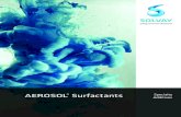 AEROSOL Surfactants Specialty Additives - CYTEC ... Surfactants – OT-NV surfactants. ...