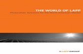 THE WORLD OF LAPP - Wire & Cable · PDF filefor your individual project if you place importance on ... tinned coated copper and fine stranding provide ... tinned copper conductors,