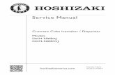 Service Manual -  · PDF fileI. Construction and Water/Refrigeration Circuit Diagram ... • Do not use an extension cord. ... Control Box Drier Hot Gas Valve Compressor
