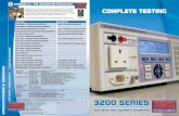 TRANSMILLE :: THE CALIBRATION SPECIALISTS …scientific-devices.com.au/wp-content/uploads/2015/02/3200_Brochure.pdftesting of electrical test equipment ... Ideal for On-Site Calibration