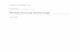 Motion Sensing Technology - Ken Pickar - Caltechpickar.caltech.edu/e103/Final Exams/Motion Sensing Technology.pdf · enterprise multimedia, immersive military training, and hospital