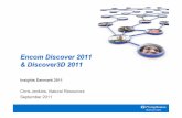 Encom Discover 2011 & Discover3D 2011 - Pitney Bowesblogs.pitneybowes.dk/files/dk/Insights DK/2011/dag2/B4_Encom... · Encom Discover 2011 & Discover3D 2011 Insights Danmark 2011