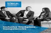 Inclusive Workplace Competencies - TRIECtriec.ca/.../competency/TRIEC-Inclusive-Workplace-Competencies.pdf · riety of sectors to develop these Inclusive Workplace Competencies led
