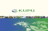2013 ANNUAL REPORT - Kupu Award: Capital Campaign video by Studio Red Awards & Recognitions EXECUTIVE SUMMARY | 1 Mahalo for your interest in Kupu! As we work to positively impact