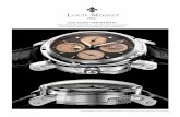 Louis Moinet “MAGISTRALIS” · PDF file · 2016-08-29Who will be the first man to wear the moon on his wrist? ... Design study of the technology used to activate the striking mechanism