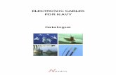 ELECTRONIC CABLES FOR NAVY Catalogue - · PDF fileELECTRONIC Filotex ® Summary Part One ... r Non corrosive cable (IEC 754-1/2 and VDE 0472 Teil 813 & 815). Norms and ... Operating