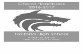 Choral Handbook 2016-2017 - Deltona High Schooldhswolves.com/.../27A69AAF1DDB09F9BB2BC38651646455.choral-ha… · Deltona High School Amanda James Director of Choral Activities .