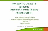 New Ways to Detect TB all about Interferon Gamma Release Assays (IGRAs) · PDF fileNew Ways to Detect TB all about Interferon Gamma Release Assays (IGRAs) Scott Stienecker MD FACP