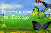 Introduction to Ecology - Wikispacessandersbiologystuff.wikispaces.com/file/view/ecology powerpoint.pdf...copyright cmassengale. 22. 2 nd nd Level of Organization Level of Organization