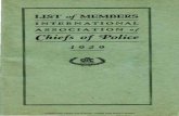 INTERNATIONAL ASSOCIATION Chiefs of 'Police - CADL 014e.pdf · International Association of Chiefs of Police ... DELAWARE Wilmington-Major ... San Angelo-Texas, James J. Finerty,