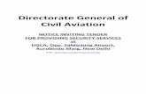 Directorate General of Civil Aviationdgca.nic.in/tenders/Tender(Security-2016).pdf · as a standard BoQ format with the tender document, then ... respective financial quotes and other