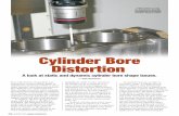 Cylinder Bore Distortion - Champion Brands JULY-SEPT 2010 engine professional Even with the best of intentions and preparation, an unavoidable degree of cylinder bore distortion is