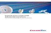 Extend your Lead with Advanced Ceramics - The Ceramic  · PDF fileTHE CERAMIC EXPERTS Extend your Lead with Advanced Ceramics The Decisive Advantage in Yarn Production