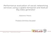 Performance evaluation of social networking services …tdoudali/docs/presentation.pdf · Diploma Thesis - Thaleia-Dimitra Doudali Diploma Thesis Thaleia-Dimitra Doudali Performance