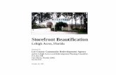 Storefront Beautification - Spikowskipresented to suggest desirable methods of establishing a cohesive palette of materials, elements, and design. Storefront Beautification Page -