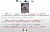 Problems - SWBS · PDF fileProblems Many of projects ... PT. Mitra Kokusai Indonesia, Architect Director, ... IIDA Group Holdings, PT. Taiyo Kogyo Indonesia, Achiha, PT. Toyota Boshoku