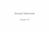 Sexual Selection - The University of Vermontbiology/Classes/271/Sexual_selection.pdf · What is Sexual Selection Fitness is closely related to the number of offspring produced In