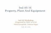 Property, Plant And Equipment - YMECymec.in/wp-content/uploads/2015/08/Ind-AS-16-PPE-26.07.2015.pdf · •IAS 16 : Property, Plant and Equipment ... Bow thruster 20,000,000 2,000,000
