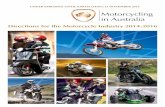 Motorcycling in Australia - FCAI in Australia - Directions for... · Scope of the Industry Analysis ... The Australian Motorcycle Industry Motorcycling in Australia ... This total