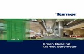 Green Building Market Barometer - Turner Construction Market Barometer... · Green Building Market Barometer The National Intrepid Center of Excellence Bethesda, MD ... Analyzing