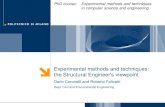 Experimental methods and techniques: the Structural ...home.deib.polimi.it/schiaffo/CS/structural viewpoint per studenti.pdf · Experimental methods and techniques: the Structural