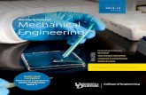 Mechanical Engineering · PDF fileThe Department of Mechanical Engineering biomedical Distinguished Career Awards | pg 26 MARK YOUR CALENDAR Mechanical Engineering Career Celebration