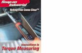 Torque Range - Snap-on Range 3 Torque Range 2 TORQUE Measuring & Testing Change between ft-lbs, ... • Frequently inspect, clean, and lubricate ratchet mechanism with light oil.