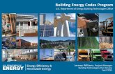 Building Energy Codes Program - Department of Energy · PDF fileU.S. Department of Energy Building Technologies Office . ... The Building Energy Codes Program provides technical assistance