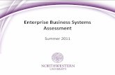 Enterprise Business Systems Assessment - · PDF fileby the Enterprise Systems Steering Committee ... Finance Sunshine asked that we evaluate the current ... • This report strongly