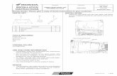 SXS700M4: Fabric Rear Panel (4P) - Honda Powersportspowersports.honda.com/documentum/MW01/0SR95-HL3-211B.pdf · Issue Date INSTALLATION INSTRUCTIONS Accessory Application Publication