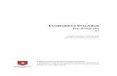 ECONOMICS SYLLABUS - MOE · PDF fileH1 Economics Syllabus Aims 3 ... •The decision-making approach allows students to develop critical and inventive thinking skills ... The study