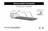 Series 2000 Treadmill -  · PDF fileSeries 2000 Treadmill. T-2 ... LIFEWATCH, MARQUETTE MEDICAL SYSTEMS, ... When instructions are given for typing a precise text string with