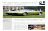 1971 Maserati Ghibli 4.9 SS Spyder (manual) Coachwork · PDF file1971 Maserati Ghibli 4.9 SS Spyder (manual) Coachwork by C a r r o z z e r i a ... June 2007 Tested in Italy by Ruoteclassichemagazine
