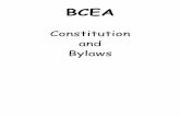 BCEA Constitution and Bylaws - · PDF fileabide by the Code of Ethics of the Education ... Section 4 - Retired Members Professional members who retire may continue as ... and/or Article