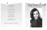 Emma Bonner | VP Coleraine | Manifesto Frontuusu.org/ee_uploads/downloads/Manifesto_Example_007.pdf · Emma Bonner | VP Coleraine | Manifesto Back. Election Timetable ... efficient.