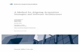 A Method for Aligning Acquisition Strategies and Software ... · PDF filesystem, software, or program satisfies the needs of its stakeholders. Adapted from Software Architecture in