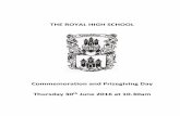 THE ROYAL HIGH SCHOOL - · PDF fileHector McIver Memorial prize for Literary Appreciation Leo ... William Rutherford Bequest Awards for PE Gregor Jack 6S2 ... The Royal High School