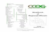 Handbook Regional Officials - CCOG – Centralina … of Regional Officials.pdfiii CITY AND TOWN MEMBER GOVERNMENTS Page(s) Marvin 96 Matthews 97 McAdenville 98 Midland 99 Mineral