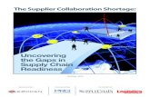 Uncovering the Gaps in Supply Chain Readiness Gaps in Supply Chain ... we interviewed 111 supply chain and distribution operations ... Event management Risk management Sales and operations