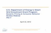 U.S. Deparrtment of Energy’ss Smart Grid Investtment · PDF file.S. Deparrtment of Energy’ss Smart Grid Investtment Grant Proggram: D. ... B k l ) Berkeley) • ... (could range