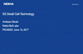 5G Small Cell Technology - picasso- · PDF file1 5G Small Cell Technology Amitava Ghosh Nokia Bell Labs PICASSO, June 19, 2017