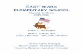 EAST WARD ELEMENTARY SCHOOL - killeenisd.org Ward Elementary School ... Your child’s room and teacher assignment will be posted on the front office ... or improperly parked in a