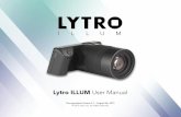 Lytro ILLUM User Manual - Amazon Simple Storage Service · PDF fileApplying a grid overlay Refocusing a Living Picture48 ... DirectX® 10.0 and dual-processor CPU) Recommended: Mac