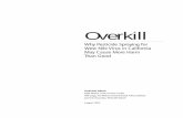Overkill · PDF file · 2012-02-08Matt Wilson, Toxics Action Center ... Sue Phelan, Stephen Seymour, Ellie Goldberg, ... those who tell us that we must fill our world with poisonous