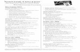W C INTER ONCERT CALENDAR - …noontimeconcerts.org/wp-content/uploads/2012/05/2015-16-NC-Winter...• Astor Piazzolla: Adios Nonino ... • Johann Sebastian Bach: Cello Suite No.