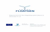 Requirements for the integrating system (Demo 1)floatgen.eu/sites/default/files/pdf/floatgen_d2.4... · Requirements for the integrating system (Demo 1) Deliverable nº: 2.4 . ...